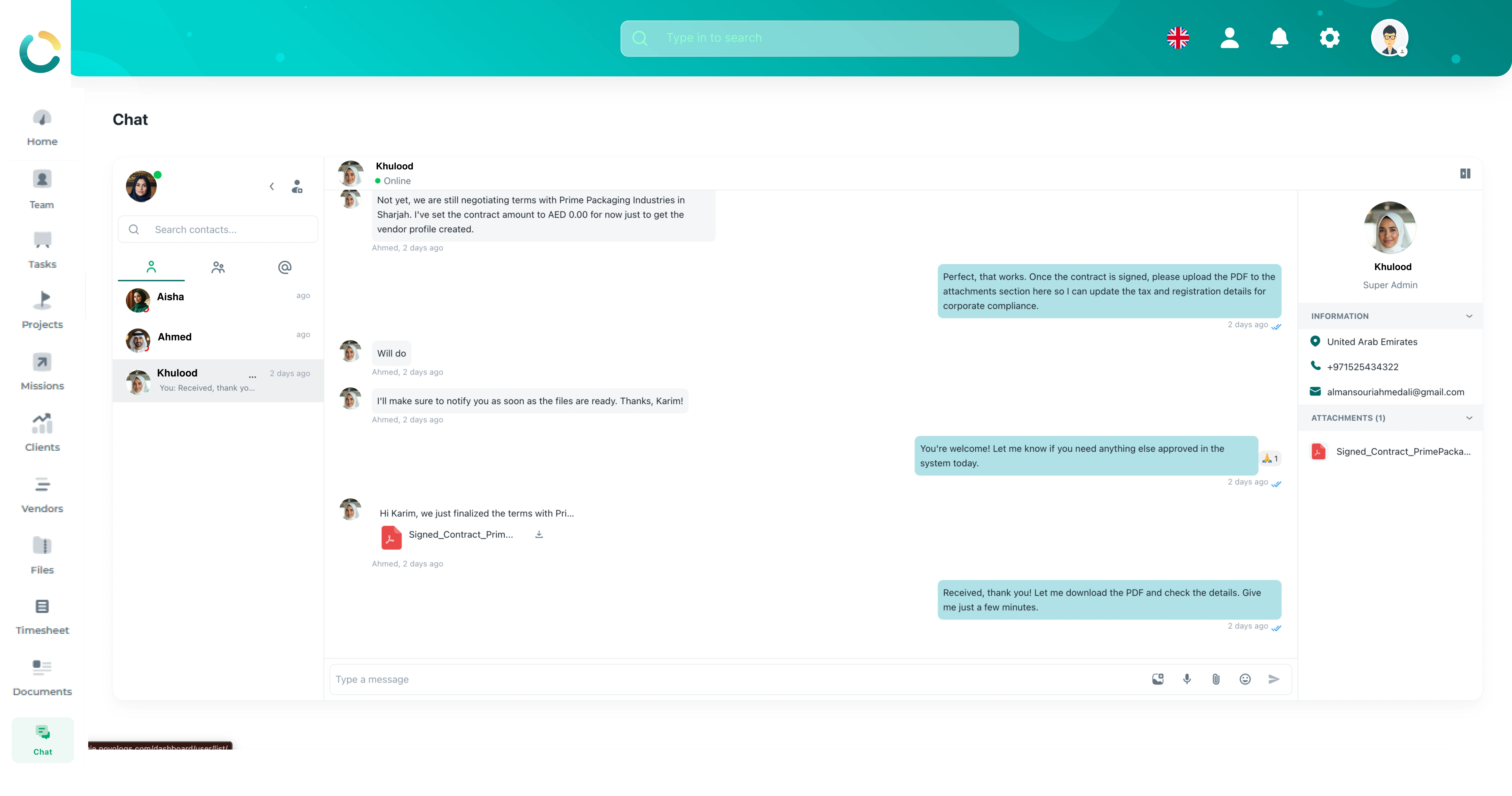 TAIRRAGO Communication Hub